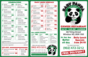2 menu designs menu design project for a business in canada