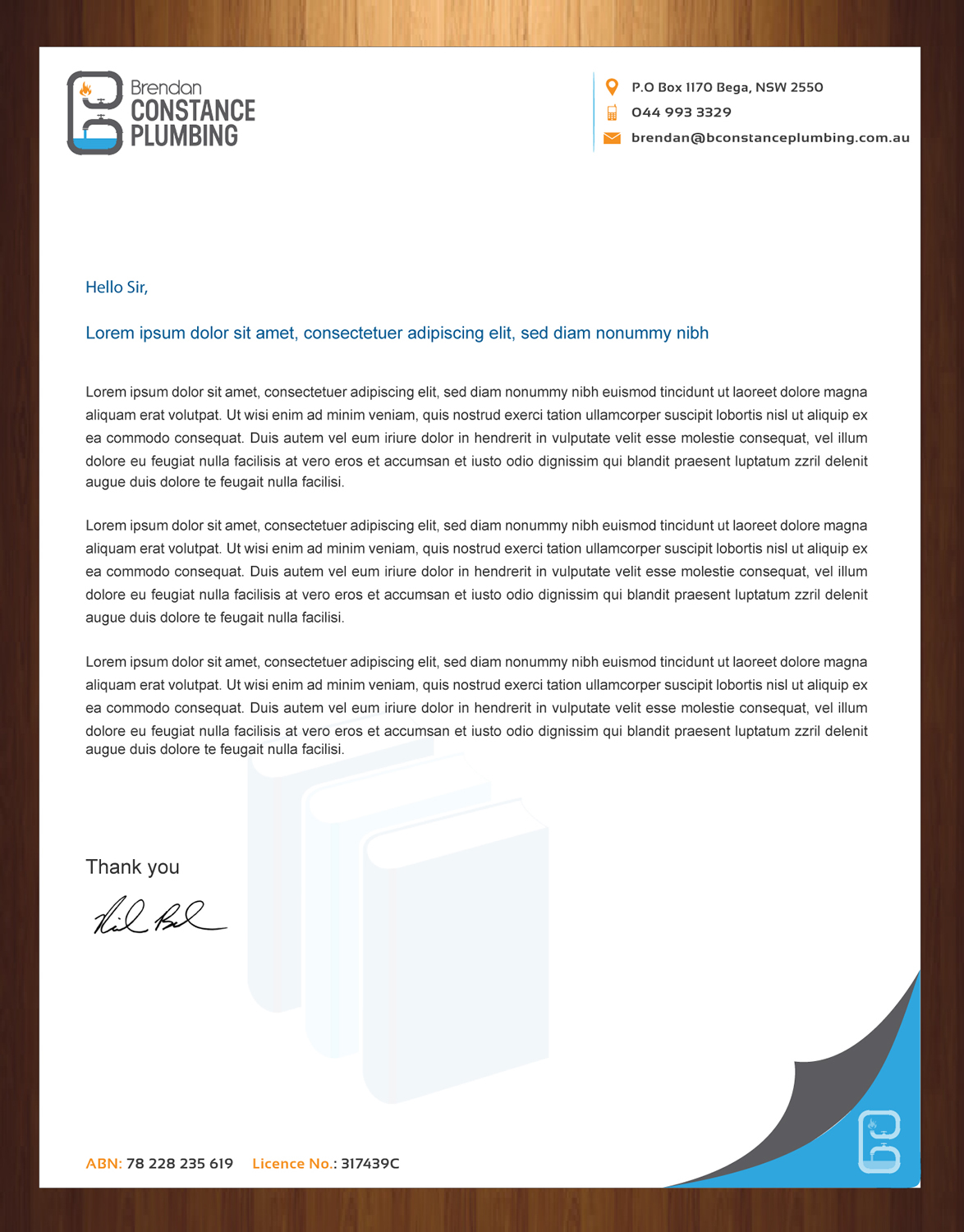 Letterhead Design by HarmiDesigning for this project | Design #17457291