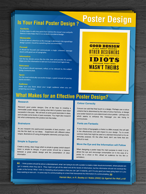 Poster Design by ESolz Technologies for this project | Design #2888858
