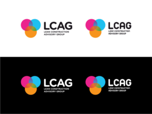Either 'LCAG', 'Lean Construction Advisory Group' or both. | Logo Design by Atvento Graphics