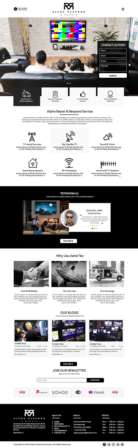 Web Design par bdesigner9 pour ce projet | Design #17861511