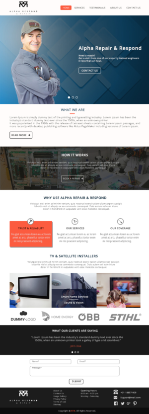 Web-Design von e-graphics für dieses Projekt | Design: #17453050