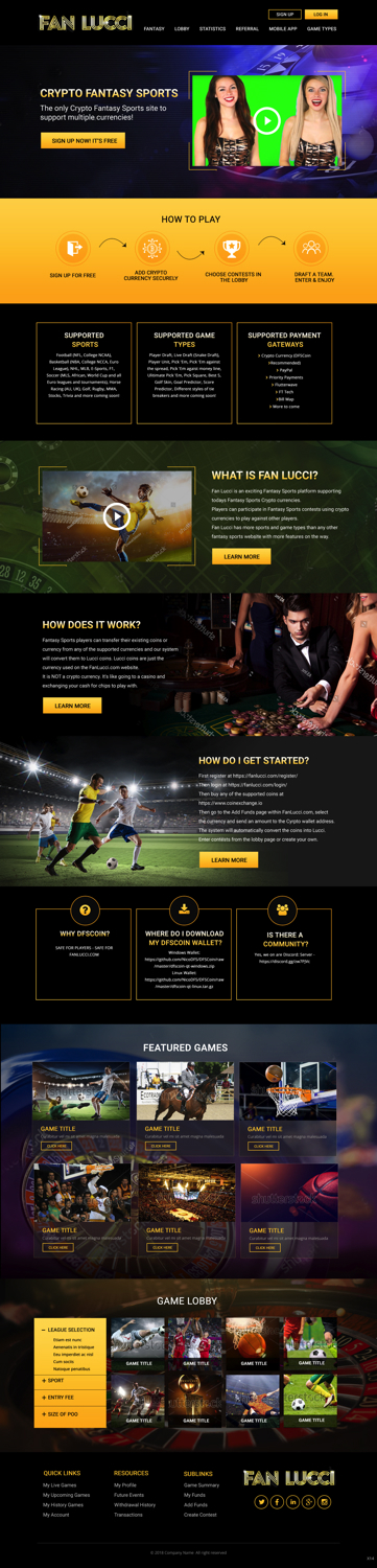 Web Design by pb for Fan Lucci | Design: #17889945