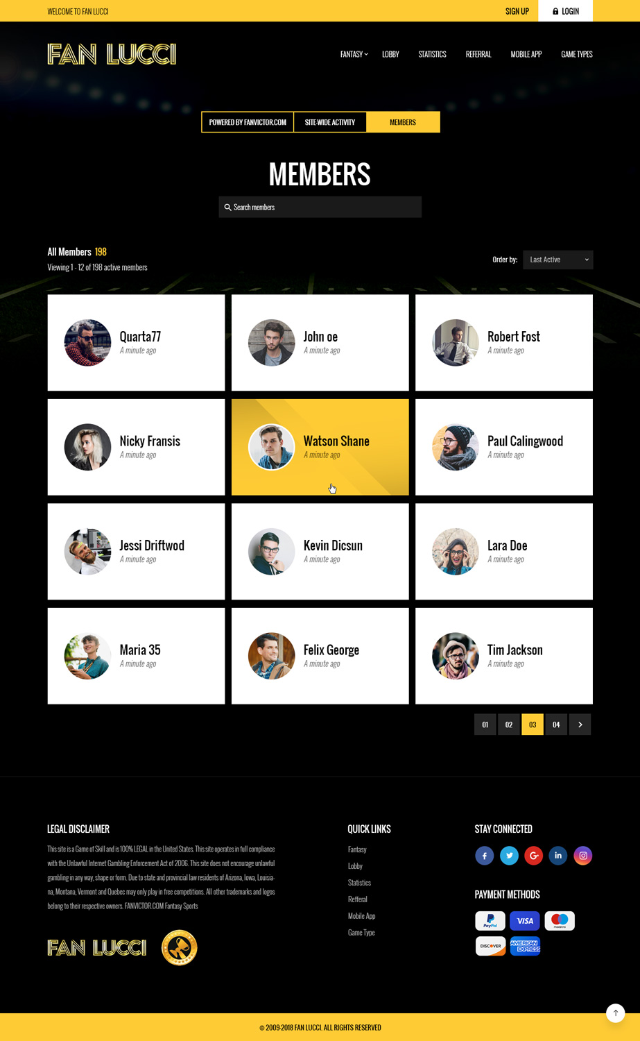 Diseño Web por zxsolutions para Fan Lucci | Diseño #17787260