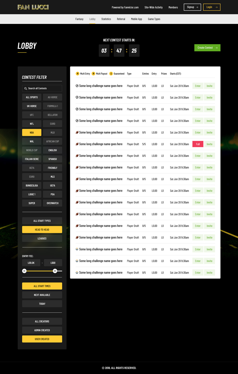 Diseño Web por NZ Creatives para Fan Lucci | Diseño #17523294