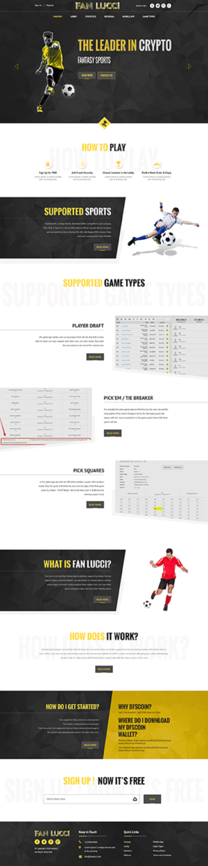 Web Design by PiXthemes for Fan Lucci | Design: #17636874