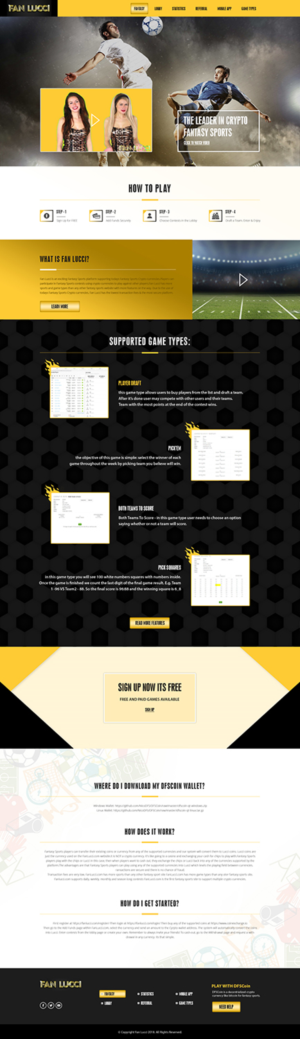 Web Design by PiXthemes for Fan Lucci | Design: #17782052