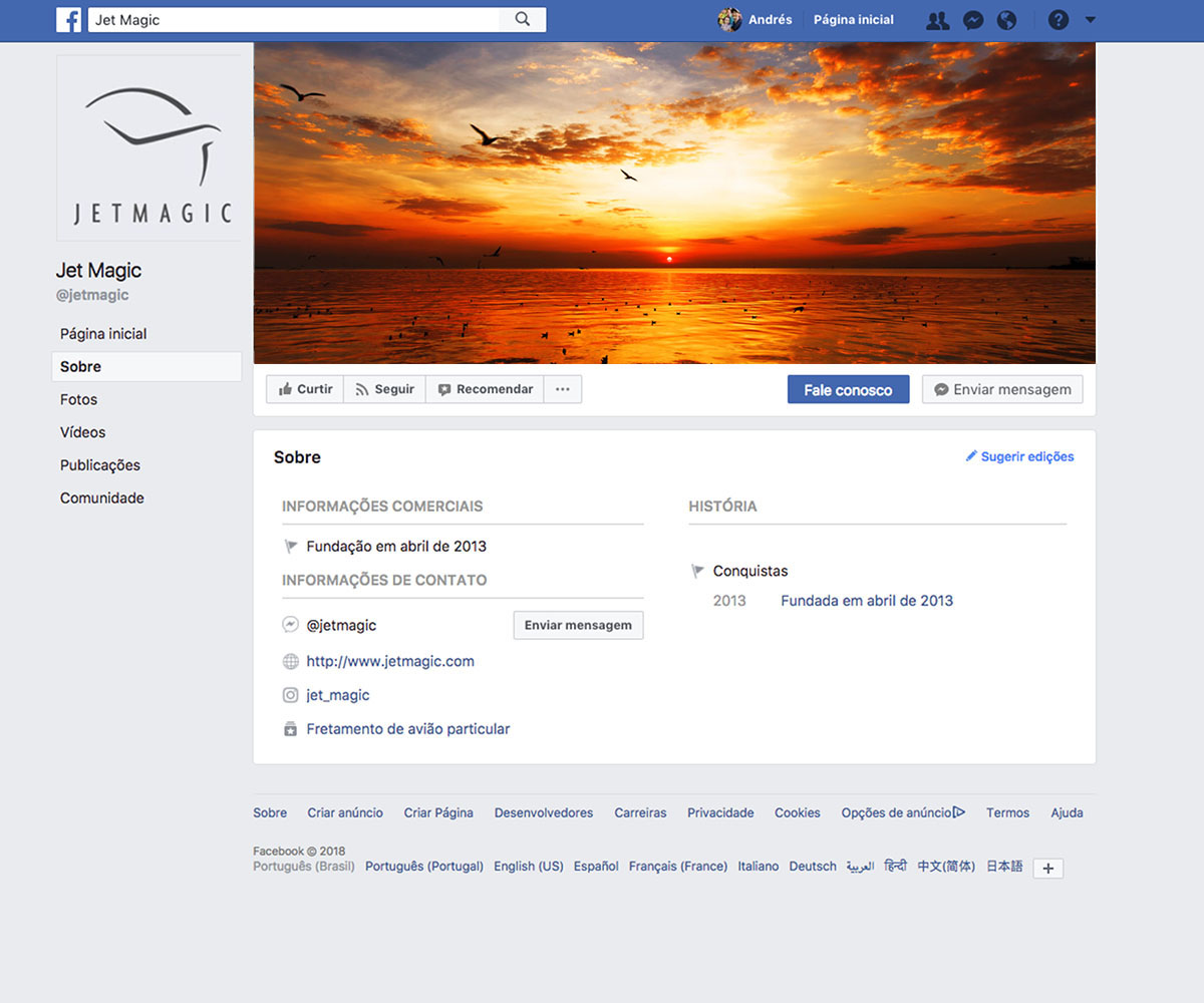 Facebook-Design von Andrés Sebastián für dieses Projekt | Design #17457481