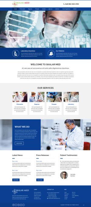 Wordpress Design by pb for this project | Design: #17492895