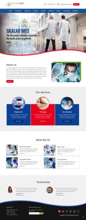 Wordpress Design by pb for this project | Design: #17492896