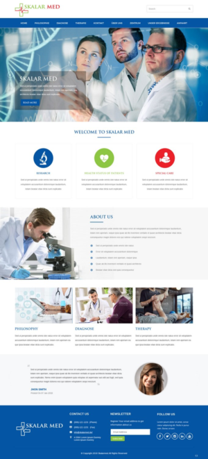 Wordpress Design by pb for this project | Design: #17503519