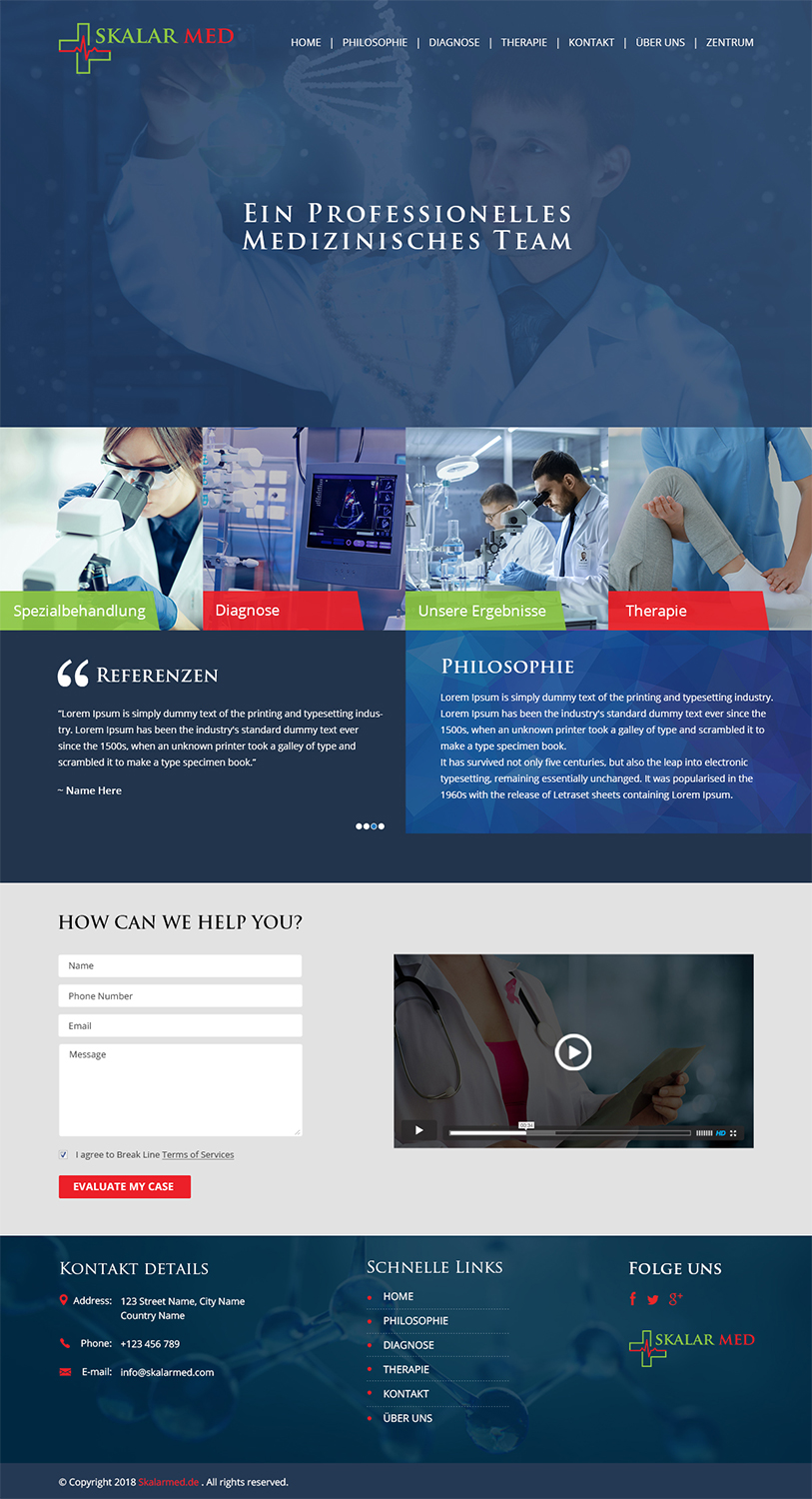 Wordpress Design by Designanddevelopment for this project | Design: #17525221