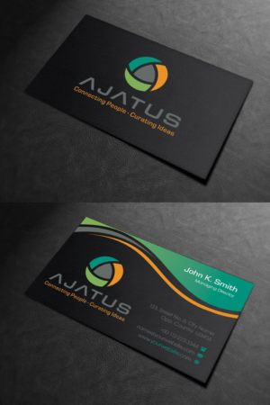Business Card Design by INDIAN_Ashok for Ajatus | Design: #17478347