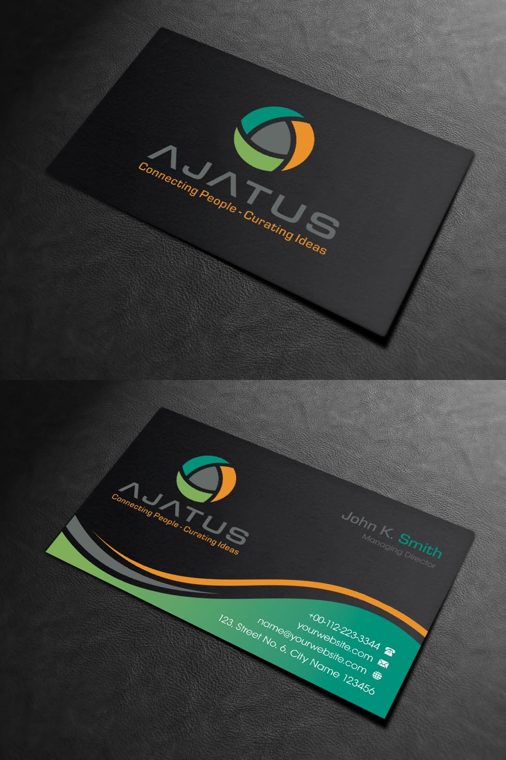 Business Card Design by INDIAN_Ashok for Ajatus | Design #17478348
