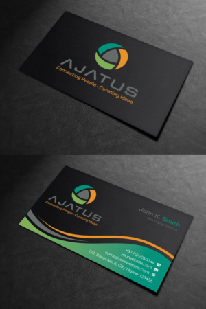 Business Card Design by INDIAN_Ashok for Ajatus | Design: #17478348