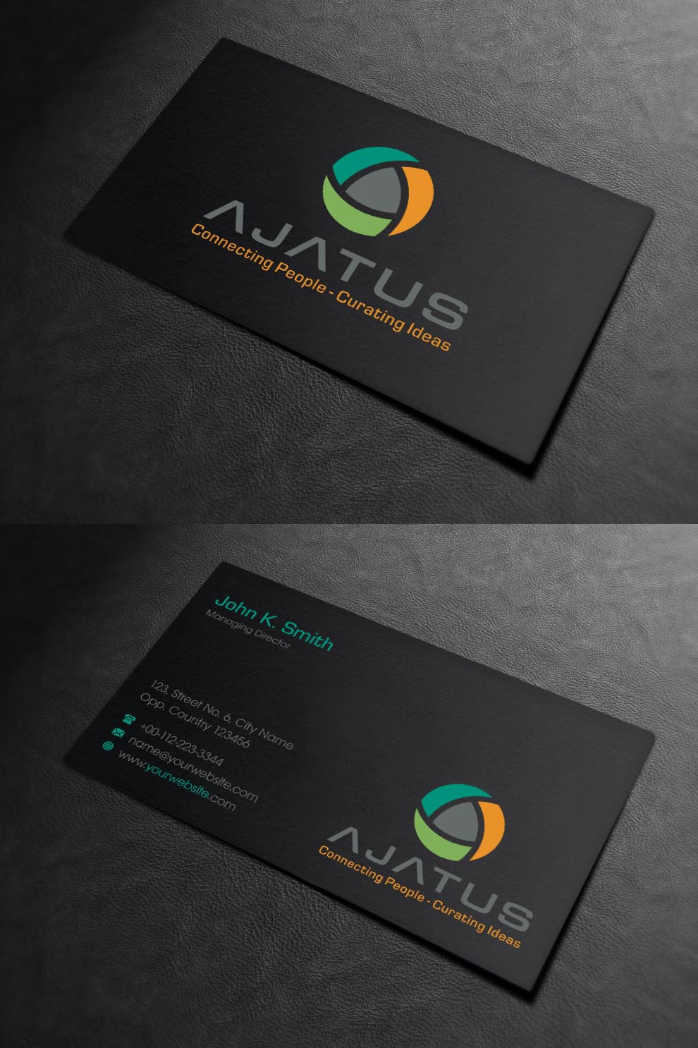 Business Card Design by INDIAN_Ashok for Ajatus | Design #17478350