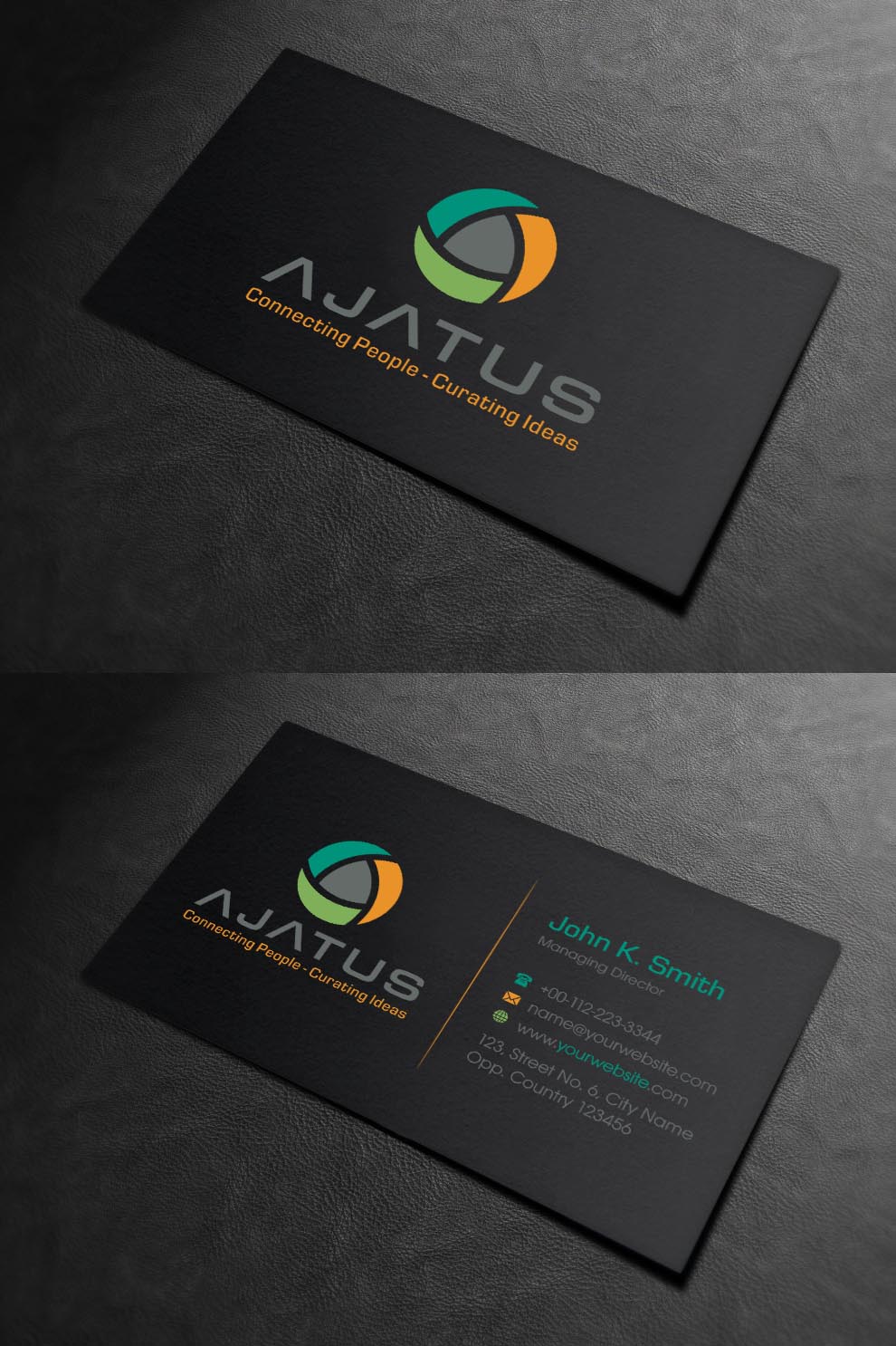 Business Card Design by INDIAN_Ashok for Ajatus | Design #17478352