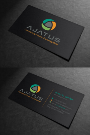 Business Card Design by INDIAN_Ashok for Ajatus | Design: #17478352
