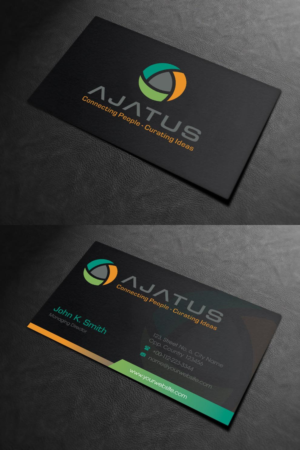 Business Card Design by INDIAN_Ashok for Ajatus | Design: #17478353