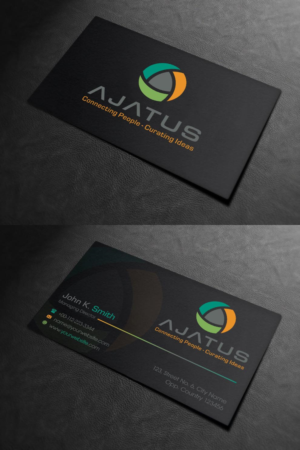 Business Card Design by INDIAN_Ashok for Ajatus | Design: #17478354