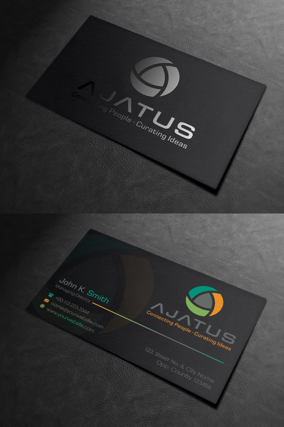 Business Card Design by INDIAN_Ashok for Ajatus | Design #17478355