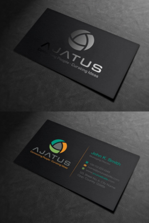 Business Card Design by INDIAN_Ashok for Ajatus | Design: #17478356