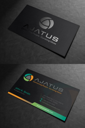 Business Card Design by INDIAN_Ashok for Ajatus | Design: #17478357
