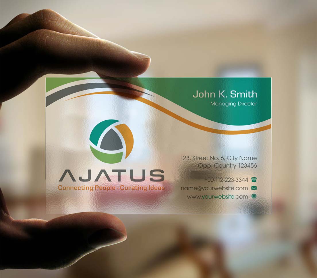 Business Card Design by INDIAN_Ashok for Ajatus | Design #17478488