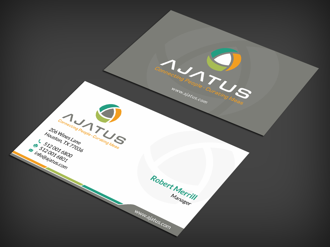 Business Card Design by SKYdesign for Ajatus | Design #17482234