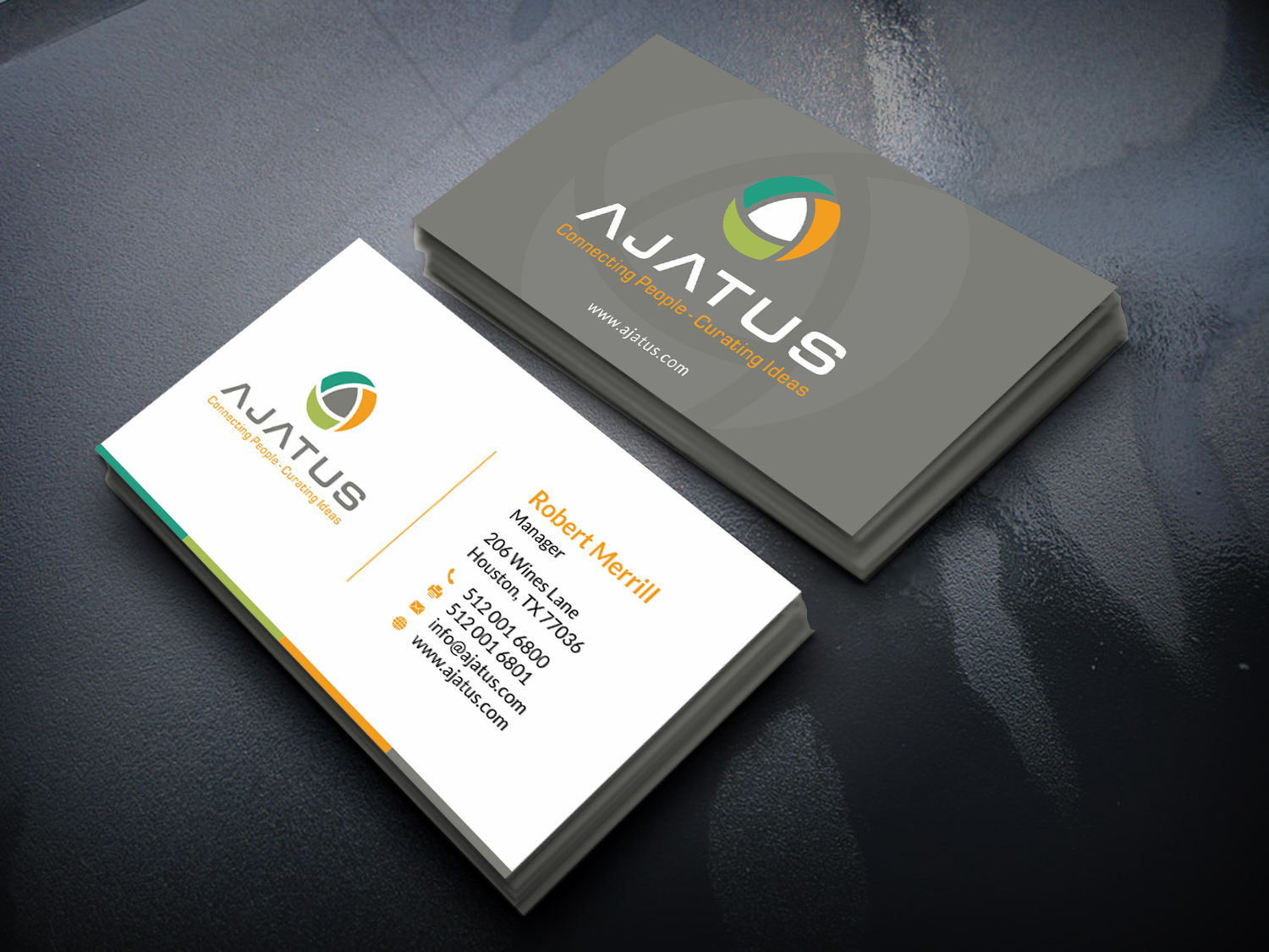 Business Card Design by SKYdesign for Ajatus | Design #17482361