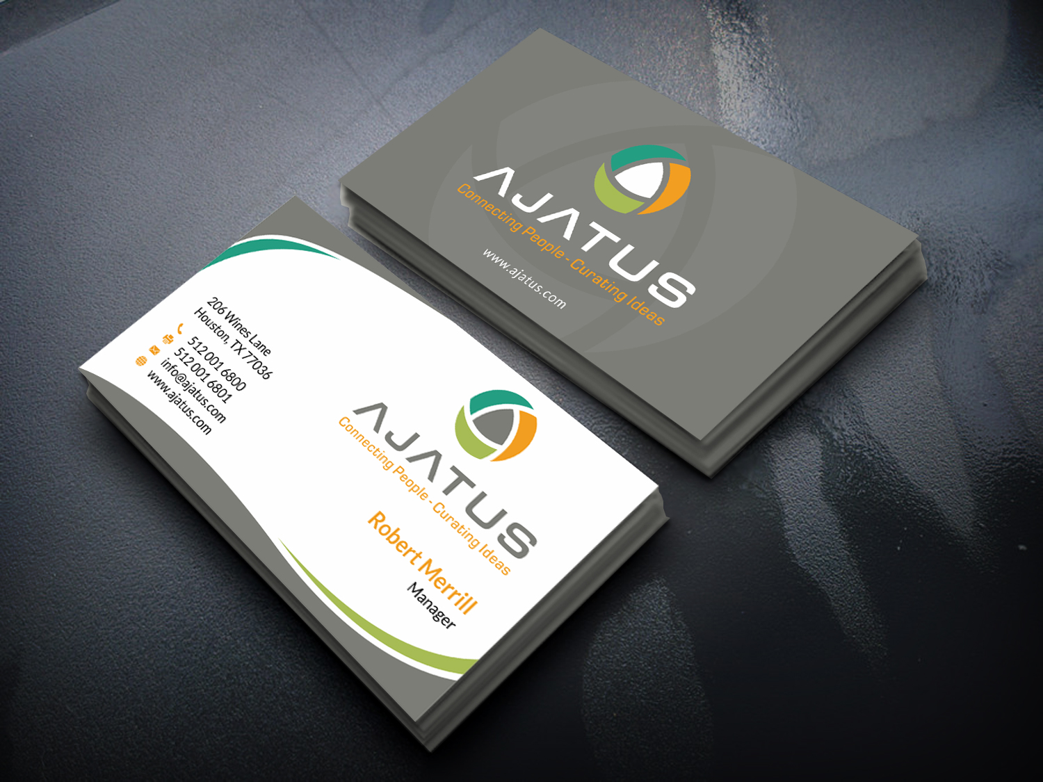 Business Card Design by SKYdesign for Ajatus | Design #17483031