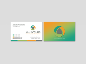 Design de Carte de Visite par Creations Box 2015 pour Ajatus | Design : #17478284