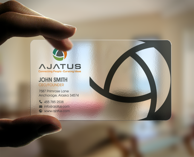 Business Card Design by chandrayaan.creative for Ajatus | Design #17474486