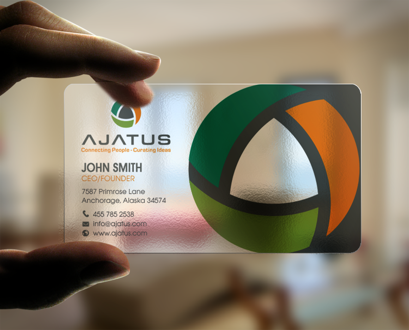 Business Card Design by chandrayaan.creative for Ajatus | Design #17474488