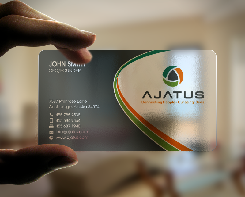 Business Card Design by chandrayaan.creative for Ajatus | Design #17474722