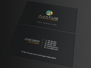 Business Card Design by chandrayaan.creative for Ajatus | Design: #17478136