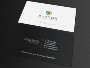 Business Card Design by chandrayaan.creative for Ajatus | Design: #17478137