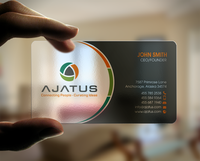 Business Card Design by chandrayaan.creative for Ajatus | Design #17478622
