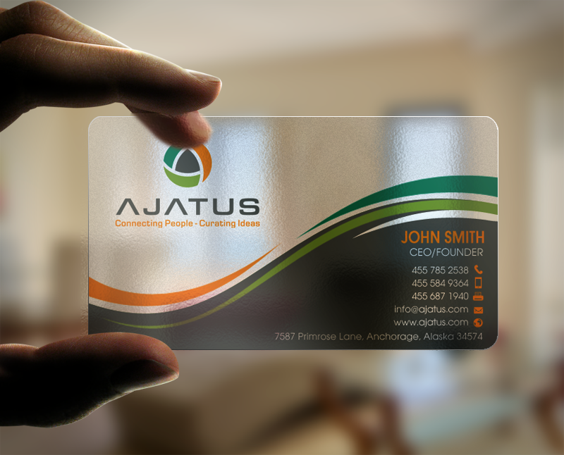 Business Card Design by chandrayaan.creative for Ajatus | Design #17479761