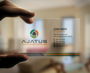 Business Card Design by chandrayaan.creative for Ajatus | Design: #17479815