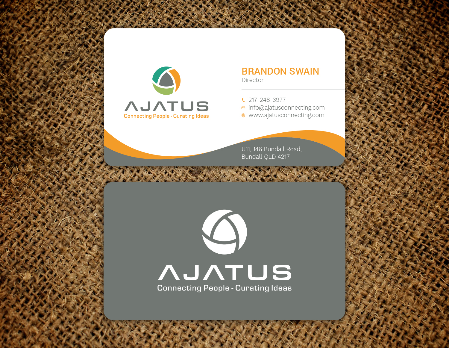 Business Card Design by Tripti Ranjan Gain for Ajatus | Design #17476733