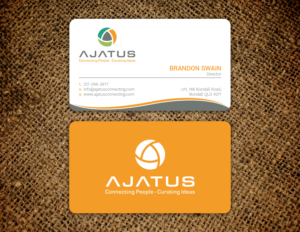 Design de Carte de Visite par Tripti Ranjan Gain pour Ajatus | Design : #17476735