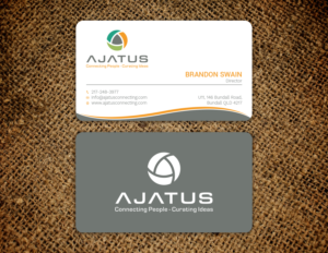 Design de Carte de Visite par Tripti Ranjan Gain pour Ajatus | Design : #17476736