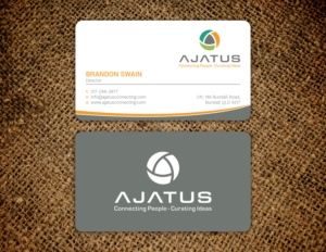 Design de Carte de Visite par Tripti Ranjan Gain pour Ajatus | Design : #17476737