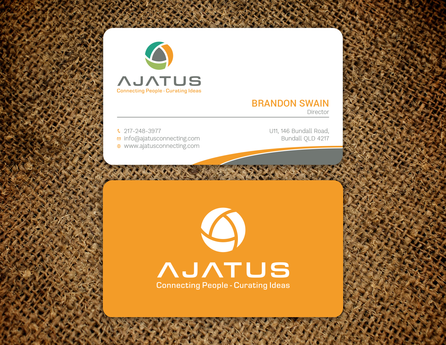 Business Card Design by Tripti Ranjan Gain for Ajatus | Design #17476750