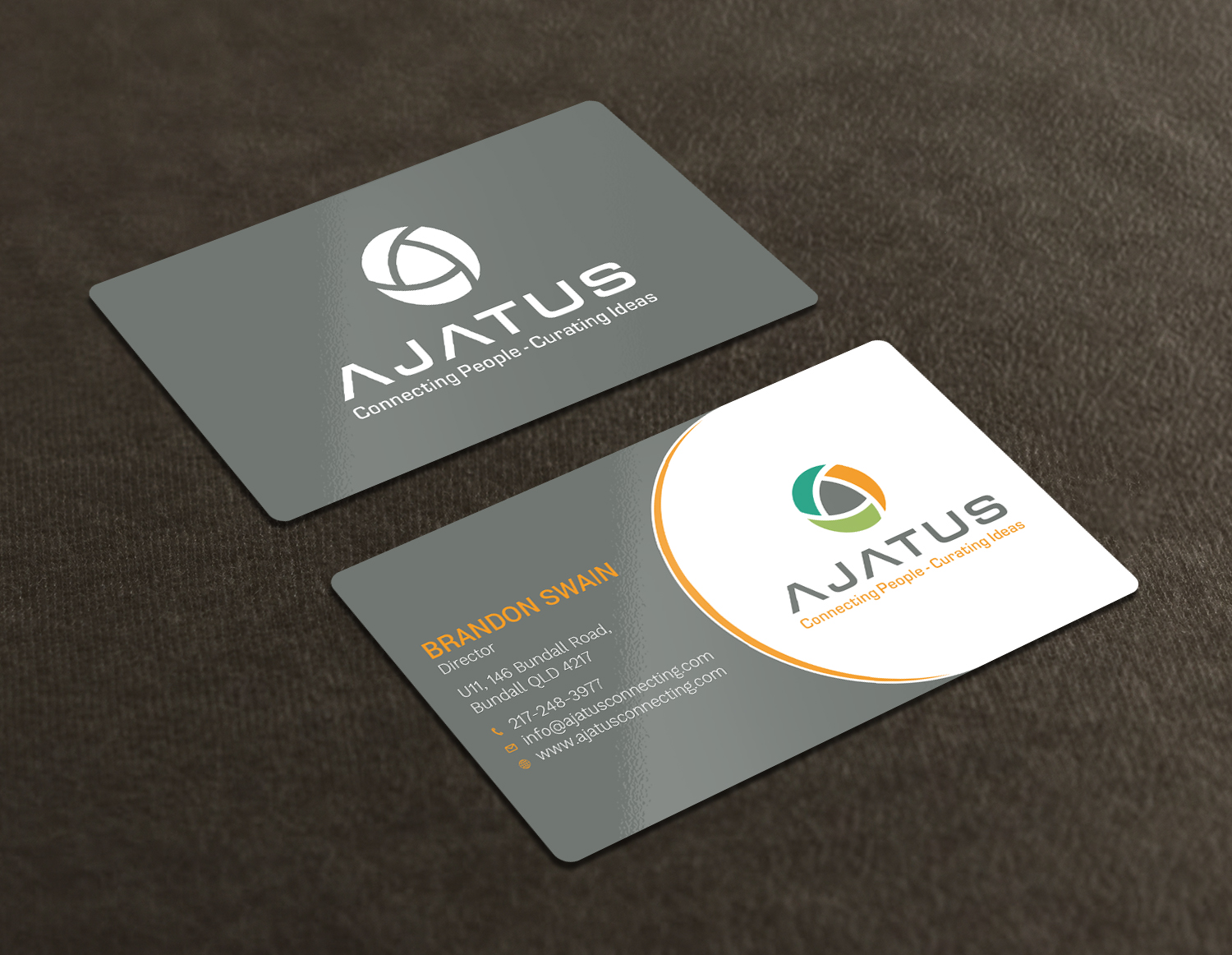 Business Card Design by Tripti Ranjan Gain for Ajatus | Design #17476752