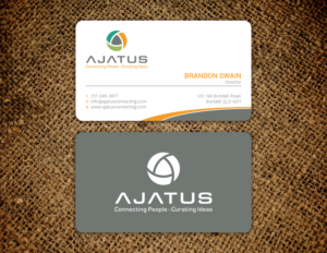 Design de Carte de Visite par Tripti Ranjan Gain pour Ajatus | Design : #17476753