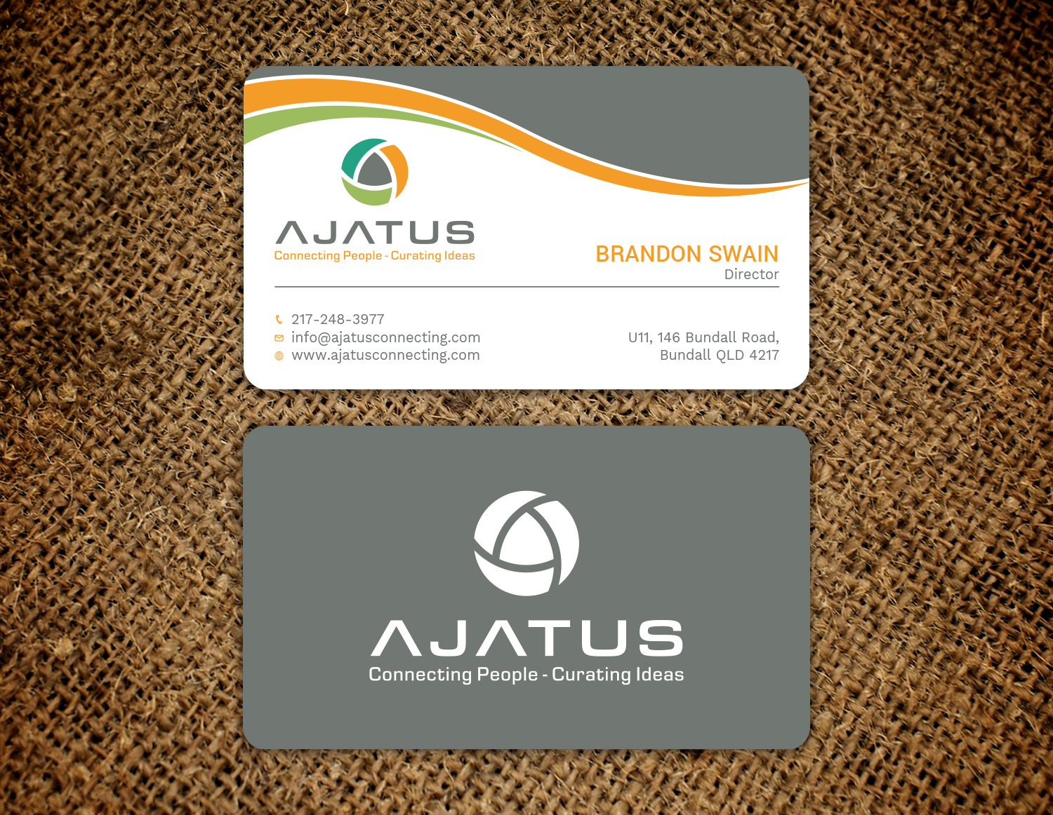 Design de Carte de Visite par Tripti Ranjan Gain pour Ajatus | Design #17476766