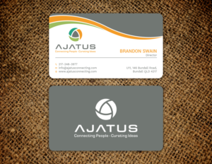 Design de Carte de Visite par Tripti Ranjan Gain pour Ajatus | Design : #17476766