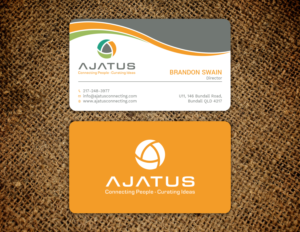 Design de Carte de Visite par Tripti Ranjan Gain pour Ajatus | Design : #17476768